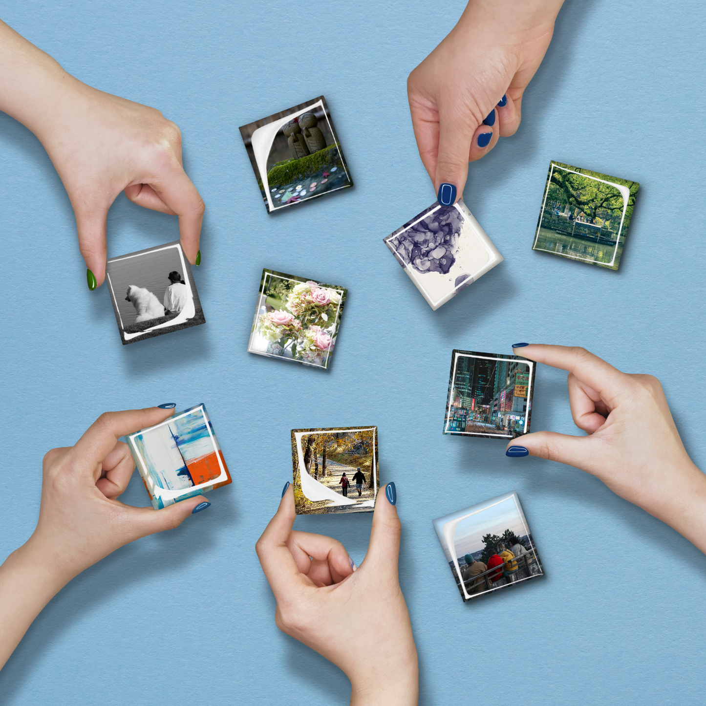 Custom 2x2" Photo Magnets - 9pk