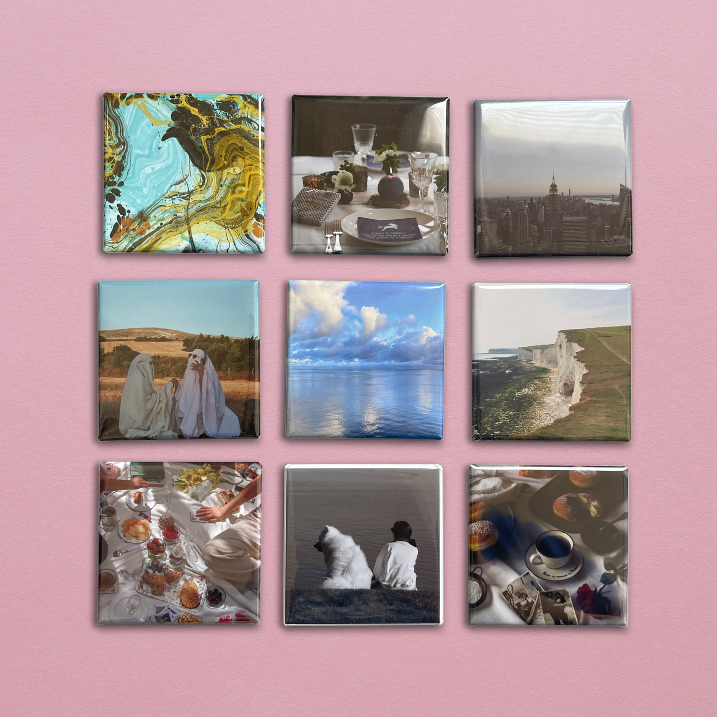 Custom 2x2" Photo Magnets - 9pk