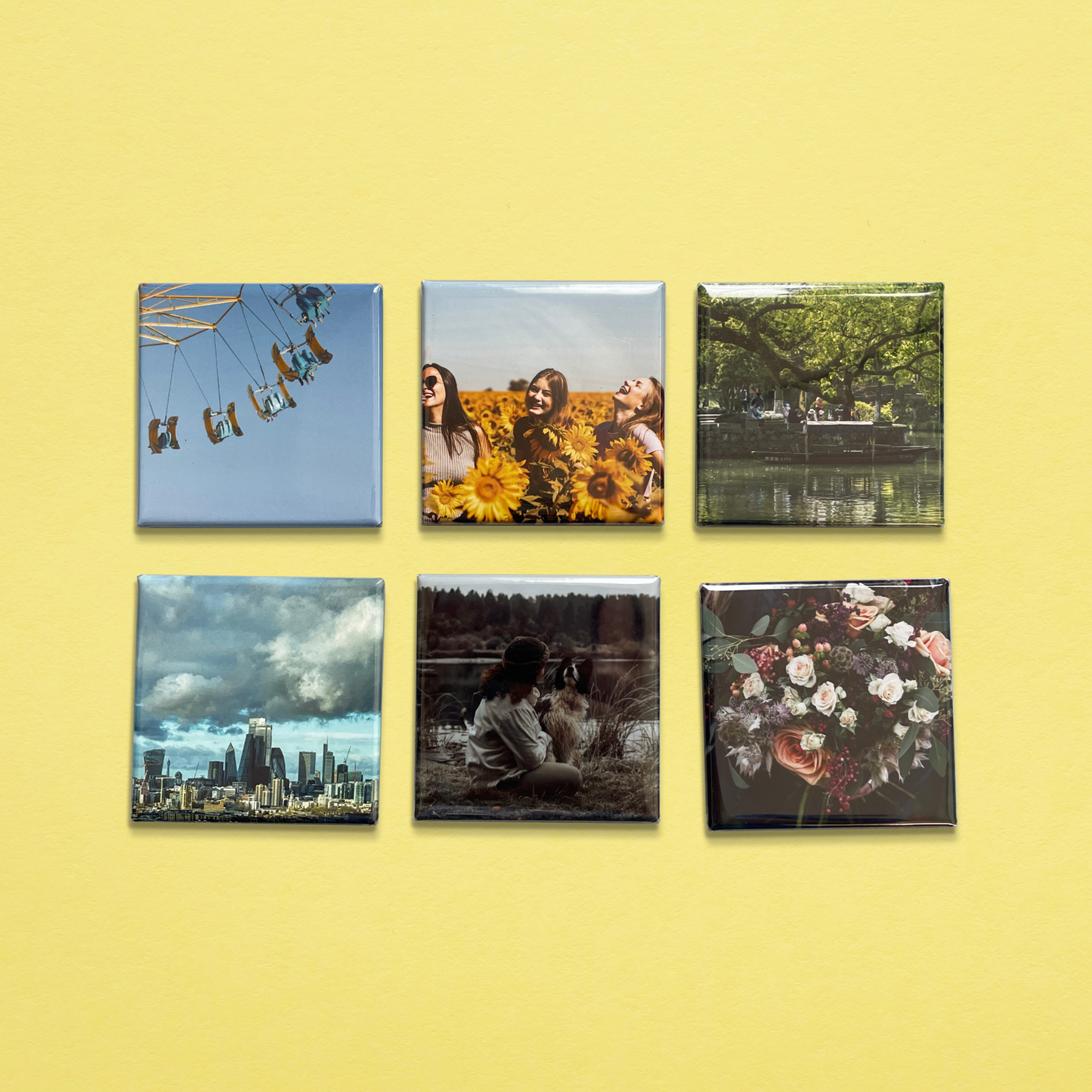 Custom 2x2" Photo Magnets – 6pk