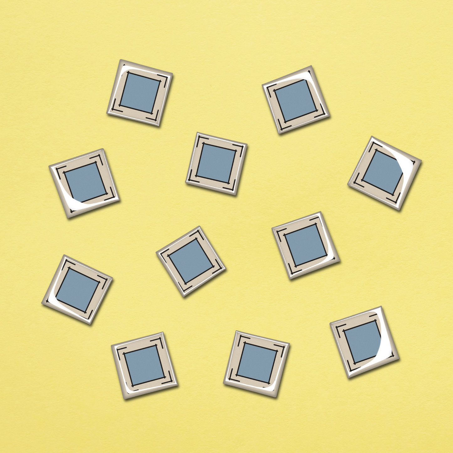 Single Image Custom 2x2" Photo Magnets - 50pk