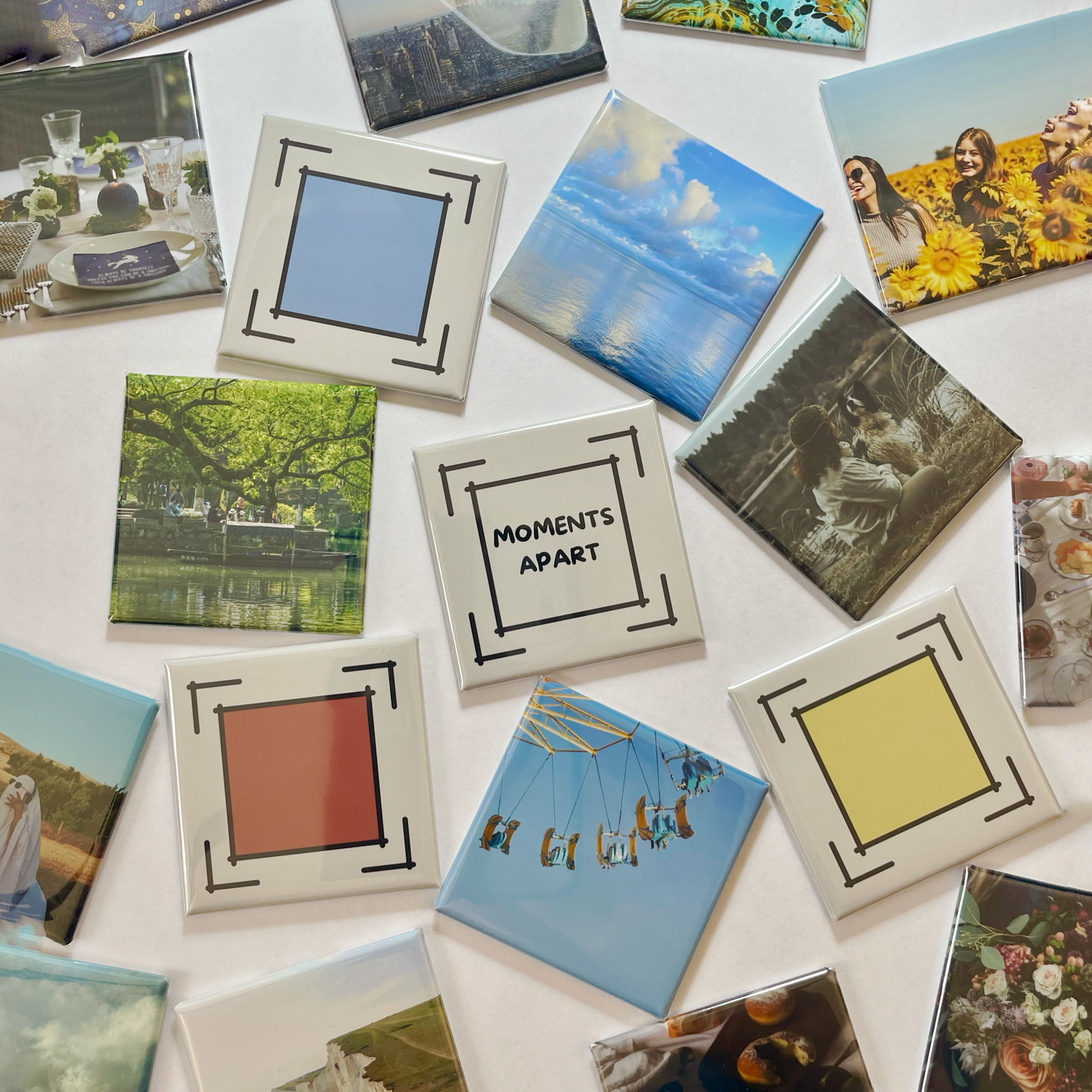 Single Image Custom 2x2" Photo Magnets - 50pk