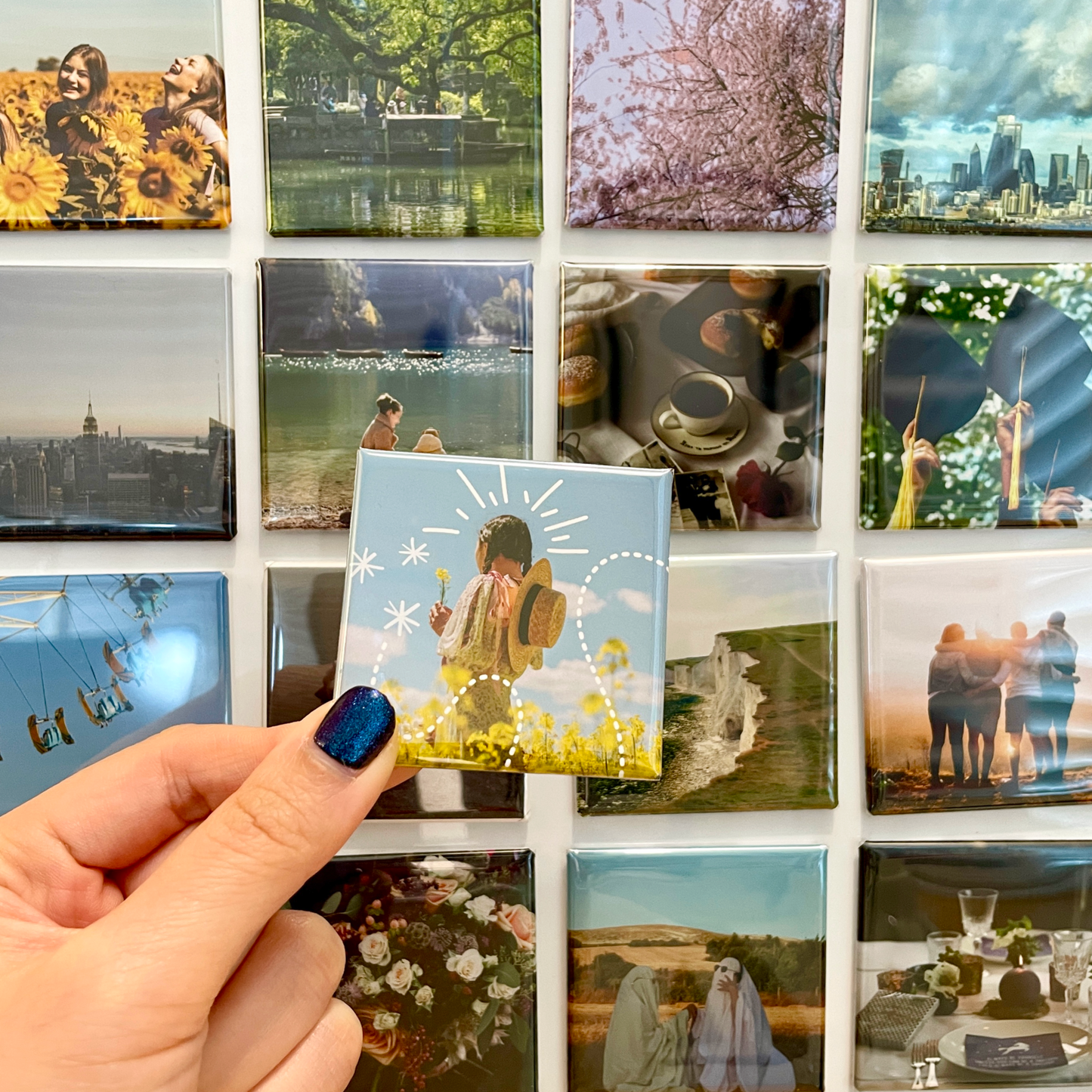 Single Image Custom 2x2" Photo Magnets - 50pk